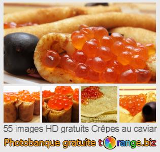 Banque d'images tOrange offre des photos libres de la section:  crêpes-au-caviar