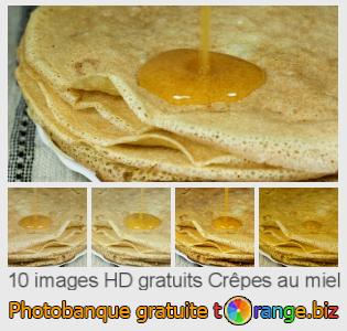 Banque d'images tOrange offre des photos libres de la section:  crêpes-au-miel