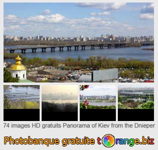 Banque d'images tOrange offre des photos libres de la section:  panorama-de-kiev-du-dniepr