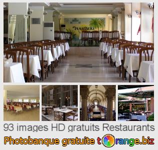 Banque d'images tOrange offre des photos libres de la section:  restaurants