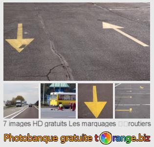 Banque d'images tOrange offre des photos libres de la section:  les-marquages-​​routiers