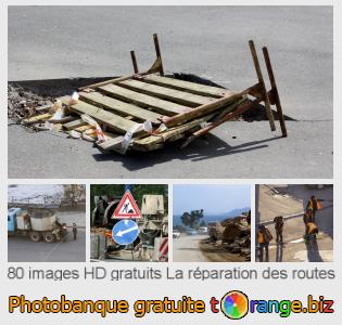 Banque d'images tOrange offre des photos libres de la section:  la-réparation-des-routes