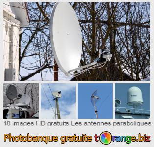 Banque d'images tOrange offre des photos libres de la section:  les-antennes-paraboliques