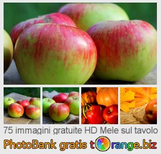 Banca Immagine di tOrange offre foto gratis nella sezione:  mele-sul-tavolo