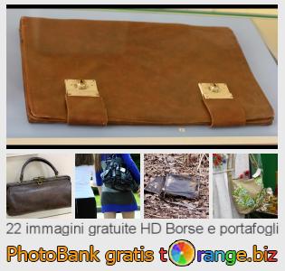 Banca Immagine di tOrange offre foto gratis nella sezione:  borse-e-portafogli