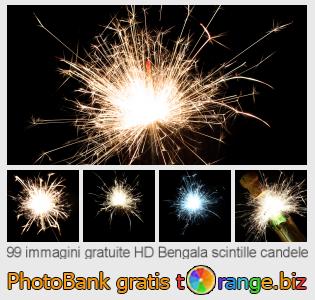 Banca Immagine di tOrange offre foto gratis nella sezione:  bengala-scintille-candele