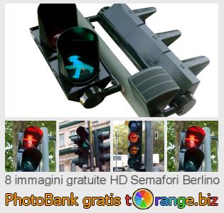 Banca Immagine di tOrange offre foto gratis nella sezione:  semafori-berlino