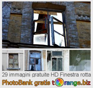 Banca Immagine di tOrange offre foto gratis nella sezione:  finestra-rotta