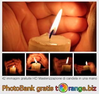 Banca Immagine di tOrange offre foto gratis nella sezione:  masterizzazione-di-candela-una-mano