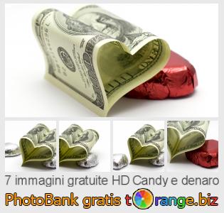 Banca Immagine di tOrange offre foto gratis nella sezione:  candy-e-denaro