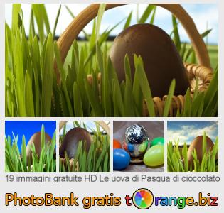 Banca Immagine di tOrange offre foto gratis nella sezione:  le-uova-di-pasqua-di-cioccolato