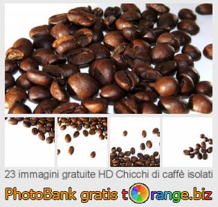 Banca Immagine di tOrange offre foto gratis nella sezione:  chicchi-di-caffè-isolati