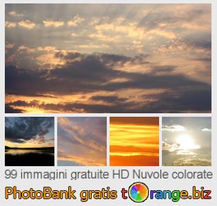 Banca Immagine di tOrange offre foto gratis nella sezione:  nuvole-colorate