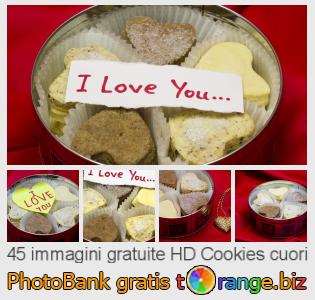 Banca Immagine di tOrange offre foto gratis nella sezione:  cookies-cuori