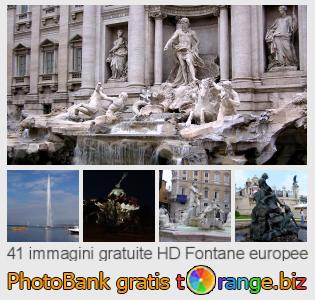 Banca Immagine di tOrange offre foto gratis nella sezione:  fontane-europee