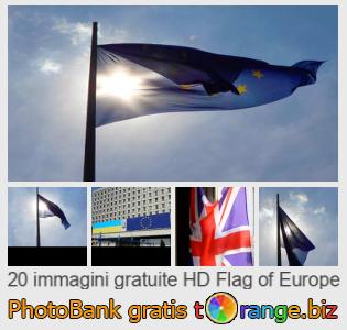 Banca Immagine di tOrange offre foto gratis nella sezione:  bandiera-delleuropa