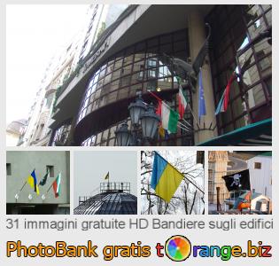 Banca Immagine di tOrange offre foto gratis nella sezione:  bandiere-sugli-edifici