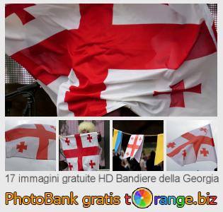 Banca Immagine di tOrange offre foto gratis nella sezione:  bandiere-della-georgia