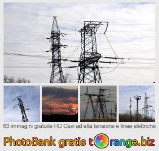 Banca Immagine di tOrange offre foto gratis nella sezione:  cavi-ad-alta-tensione-e-linee-elettriche