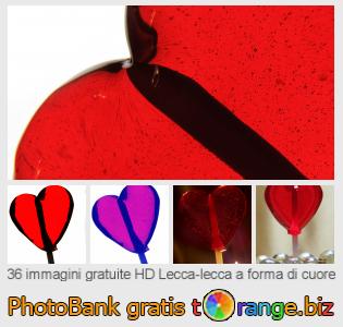 Banca Immagine di tOrange offre foto gratis nella sezione:  lecca-lecca-forma-di-cuore