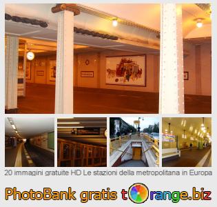 Banca Immagine di tOrange offre foto gratis nella sezione:  le-stazioni-della-metropolitana-europa