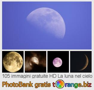 Banca Immagine di tOrange offre foto gratis nella sezione:  la-luna-nel-cielo