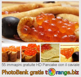 Banca Immagine di tOrange offre foto gratis nella sezione:  pancake-con-il-caviale