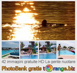 Banca Immagine di tOrange offre foto gratis nella sezione:  la-gente-nuotare