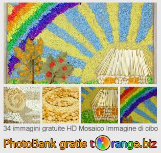 Banca Immagine di tOrange offre foto gratis nella sezione:  mosaico-immagine-di-cibo