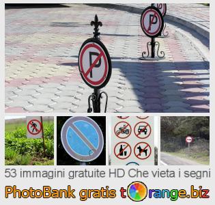 Banca Immagine di tOrange offre foto gratis nella sezione:  che-vieta-i-segni