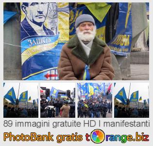 Banca Immagine di tOrange offre foto gratis nella sezione:  i-manifestanti