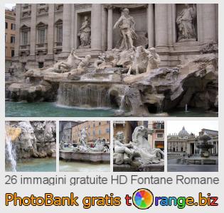 Banca Immagine di tOrange offre foto gratis nella sezione:  fontane-romane