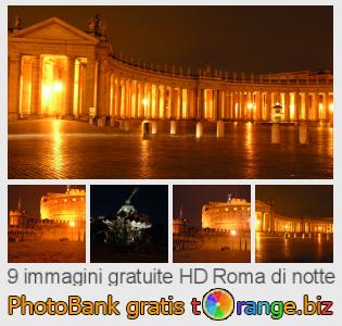 Banca Immagine di tOrange offre foto gratis nella sezione:  roma-di-notte