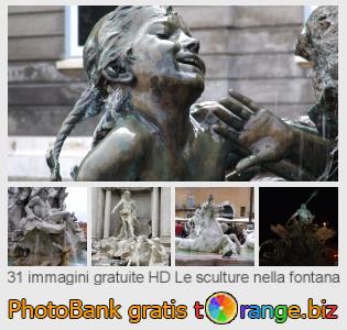 Banca Immagine di tOrange offre foto gratis nella sezione:  le-sculture-nella-fontana