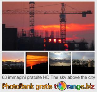 Banca Immagine di tOrange offre foto gratis nella sezione:  il-cielo-sopra-la-città