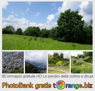 Banca Immagine di tOrange offre foto gratis nella sezione:  le-pendici-delle-colline-e-dirupi