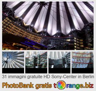 Banca Immagine di tOrange offre foto gratis nella sezione:  sony-center-di-berlino