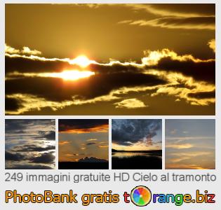 Banca Immagine di tOrange offre foto gratis nella sezione:  cielo-al-tramonto