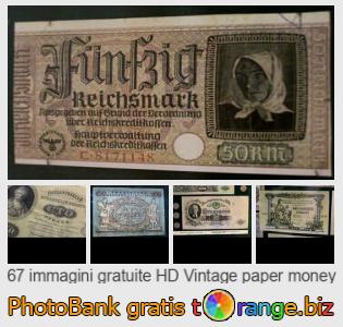 Banca Immagine di tOrange offre foto gratis nella sezione:  soldi-di-carta-depoca