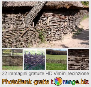 Banca Immagine di tOrange offre foto gratis nella sezione:  vimini-recinzione