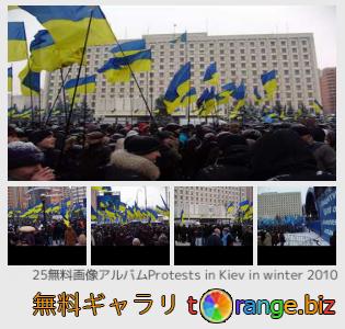 イメージの銀行にtOrangeはセクションからフリーの写真を提供しています： 冬2010年にキエフでの抗議