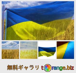イメージの銀行にtOrangeはセクションからフリーの写真を提供しています： ウクライナの旗