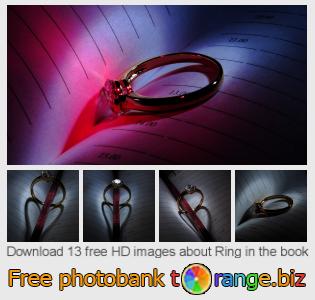 images free photo bank tOrange offers free photos from the section:  ring-book