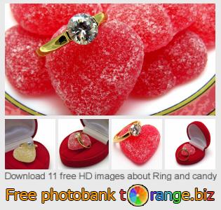 images free photo bank tOrange offers free photos from the section:  ring-candy