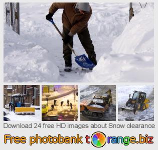 images free photo bank tOrange offers free photos from the section:  snow-clearance