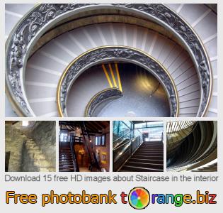 images free photo bank tOrange offers free photos from the section:  staircase-interior