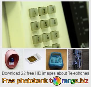 images free photo bank tOrange offers free photos from the section:  telephones