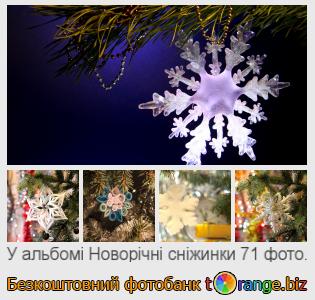 Фотобанк tOrange пропонує безкоштовні фото з розділу:  новорічні-сніжинки