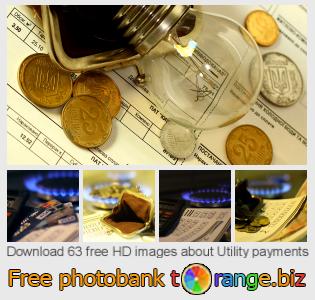 images free photo bank tOrange offers free photos from the section:  utility-payments