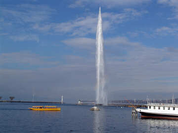 Fountain in Geneva №448